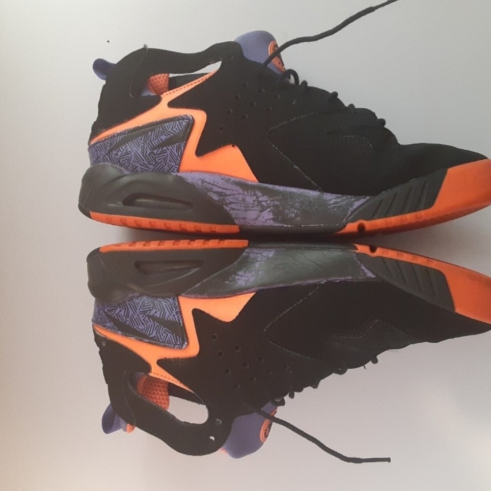 Nike Air Tech Challenge Huarache Black  Size 9 Athletic Sneakers - Picture 4 of 10